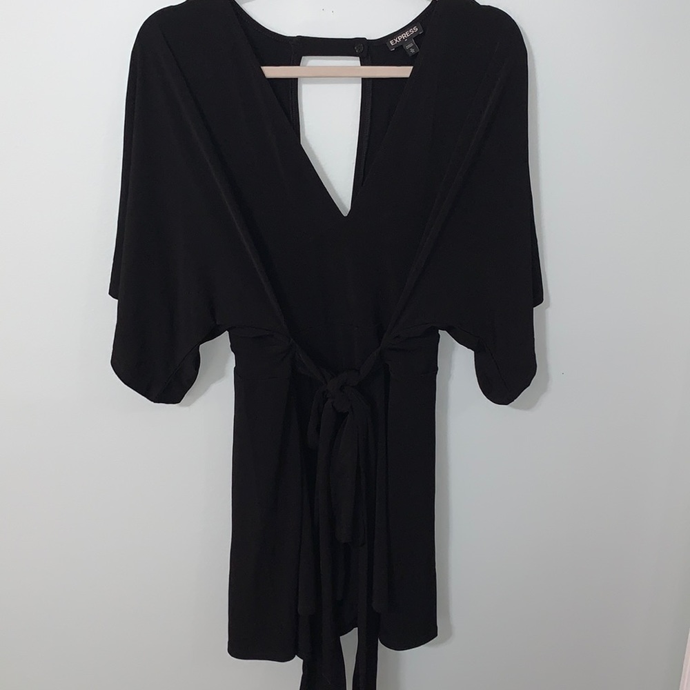 Black Express romper